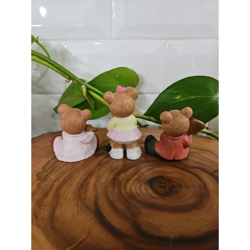 Vintage Homco Bears Figurine Lot‎ 9 Playing Instrument Band Orchestra Porcelain